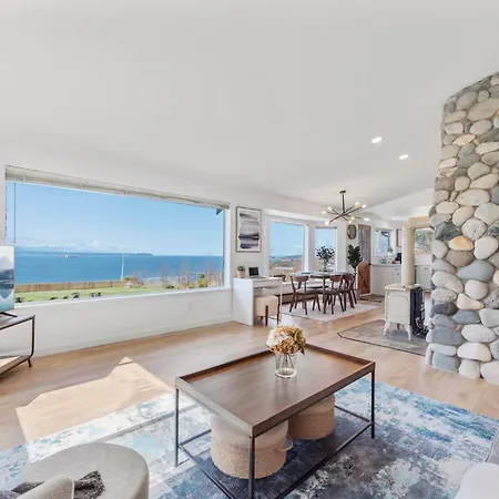 Family Home At Whidbey Island Cliffside Escape And Ocean Views